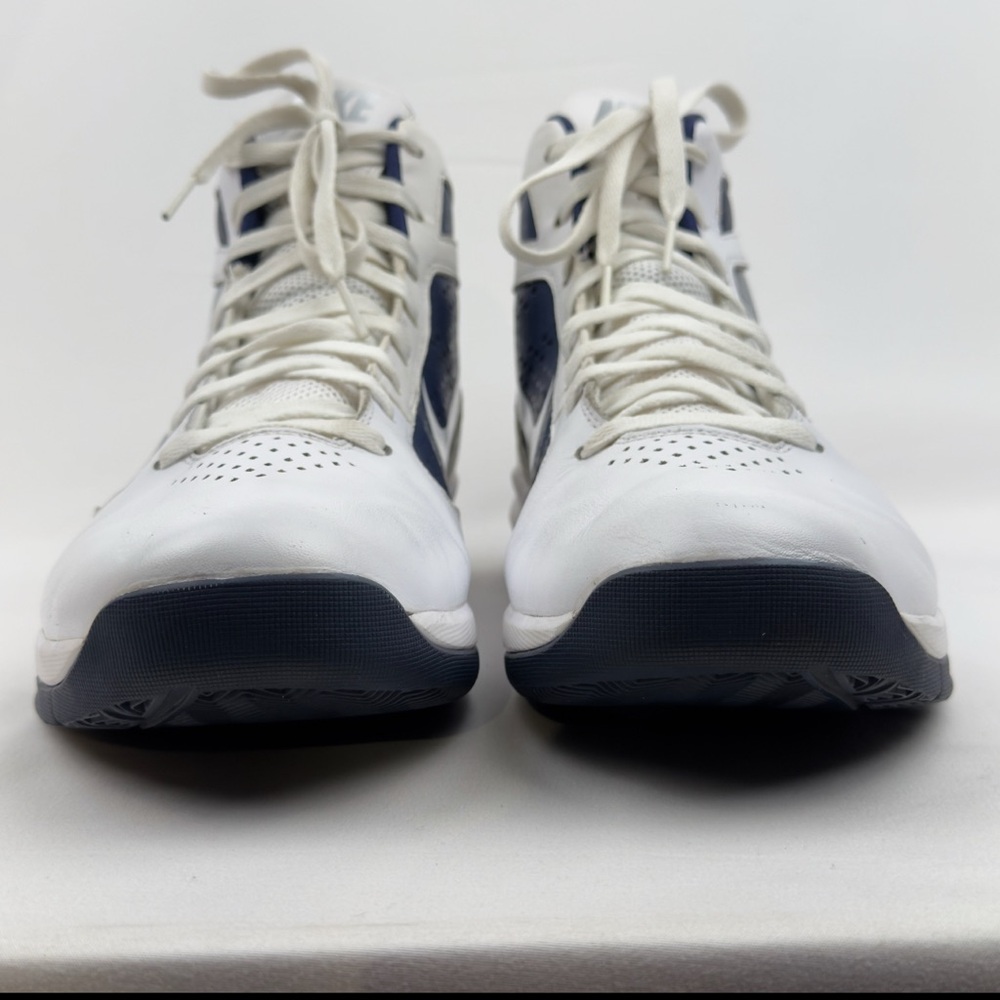 Nike Air Max Hyped TB Men’s Basketball Shoes White Navy Size 14 - Picture 3 of 14